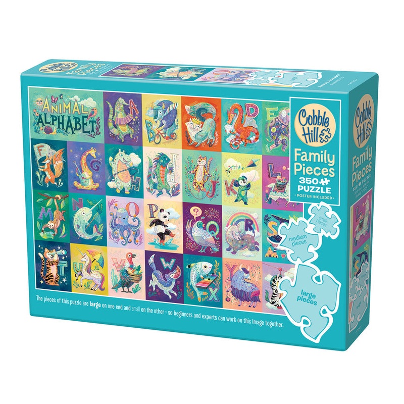 COBBLE HIL FAMILY PUZZLE ANIMAL ALPHABET