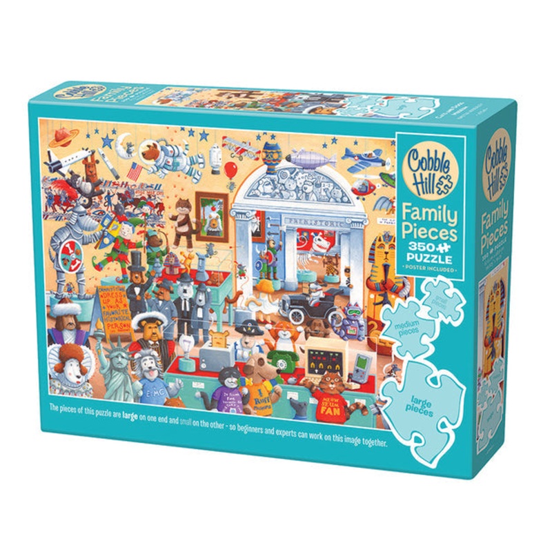 COBBLE HIL FAMILY PUZZLE CATS AND DOGS MUSEUM