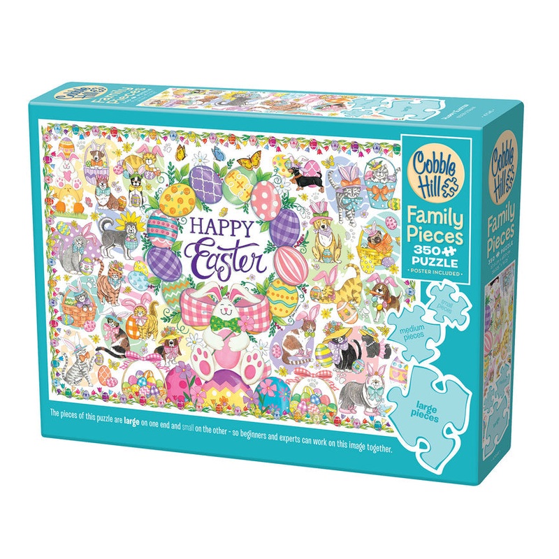 COBBLE HIL FAMILY PUZZLE HAPPY EASTER