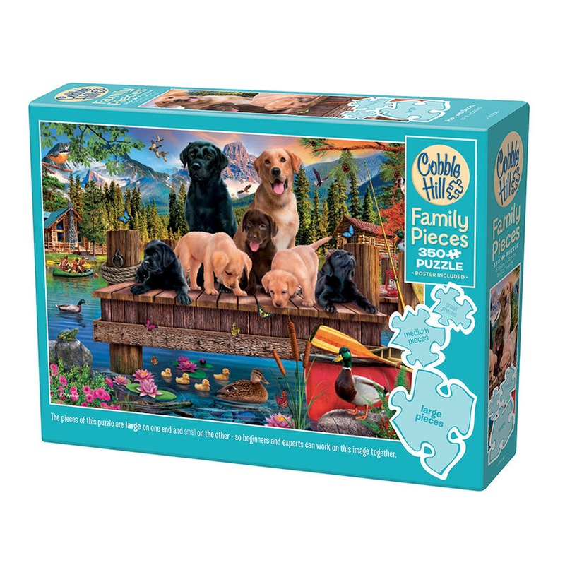 COBBLE HIL FAMILY PUZZLE PUPS AND DUCKS