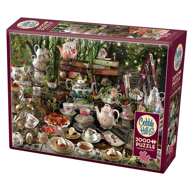 COBBLE HILL 2000 PC MAD HATTER'S TEA PARTY