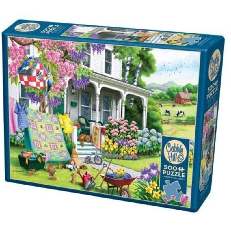 COBBLE HILL 500 PC SPRING CLEANING