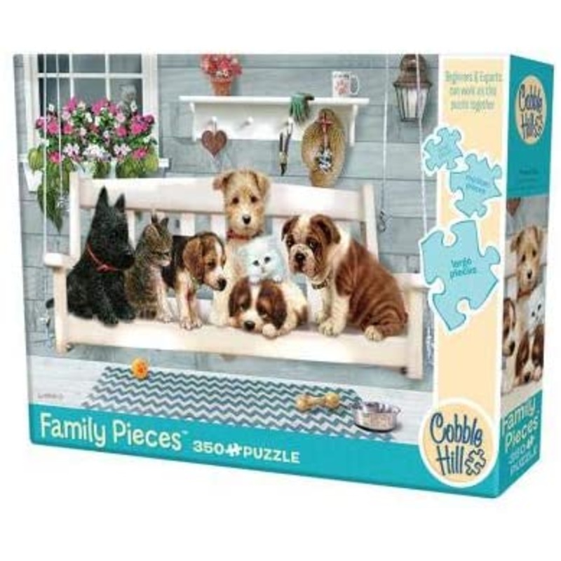 COBBLE HILL FAMILY PUZZLE PORCH PALS 350 PC