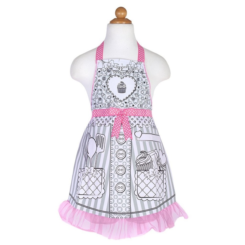 COLOUR AN APRON