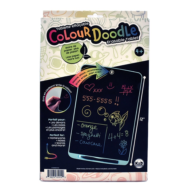 COLOUR DOODLE ERASEABLE TABLET