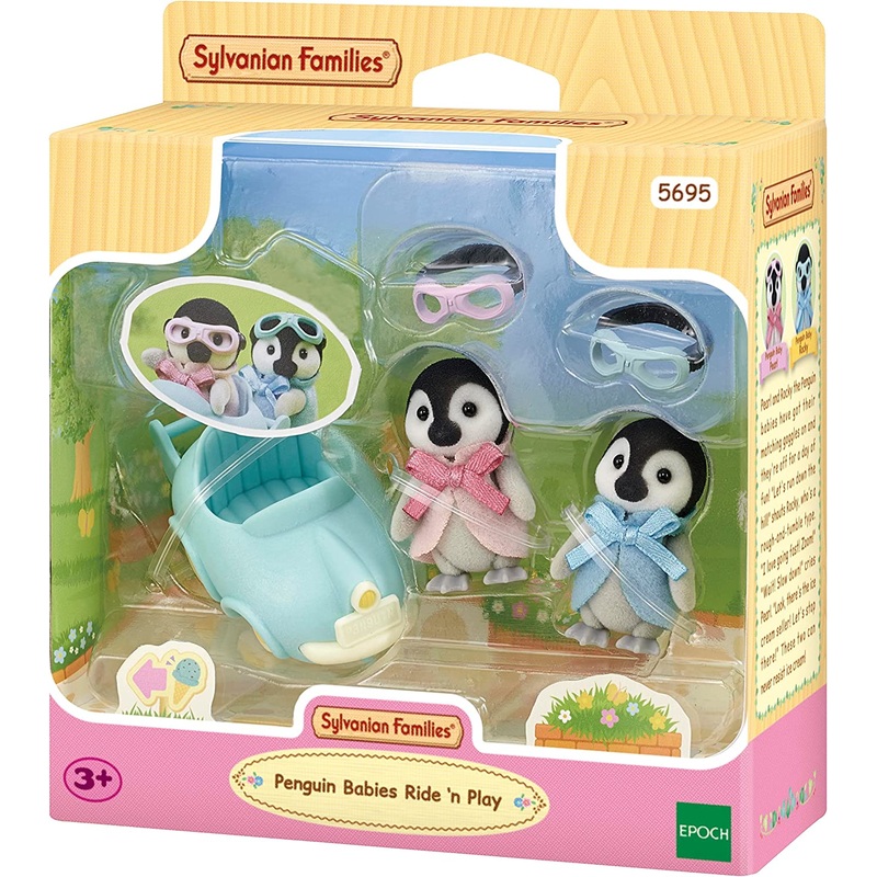 CALICO PENGUIN BABIES RIDE 'N PLAY