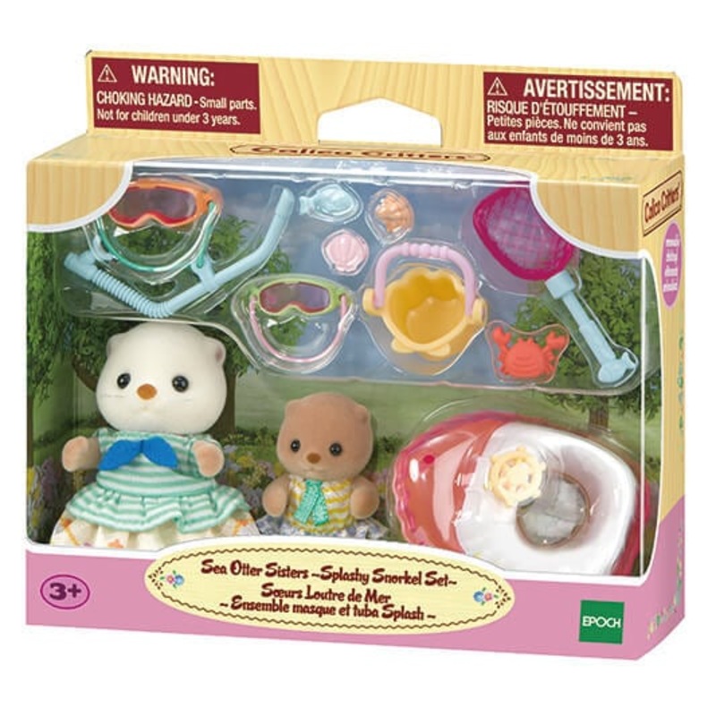 CALICO SEA OTTER SNORKEL SET