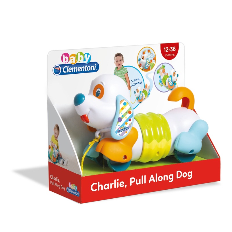 CLEMENTONI PULL-ALONG DOG