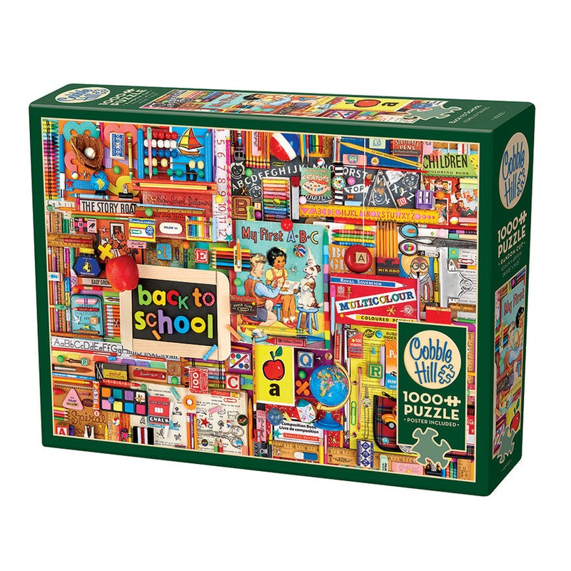 COBBLE HIL 1000 PC BACK TO SCHOOL