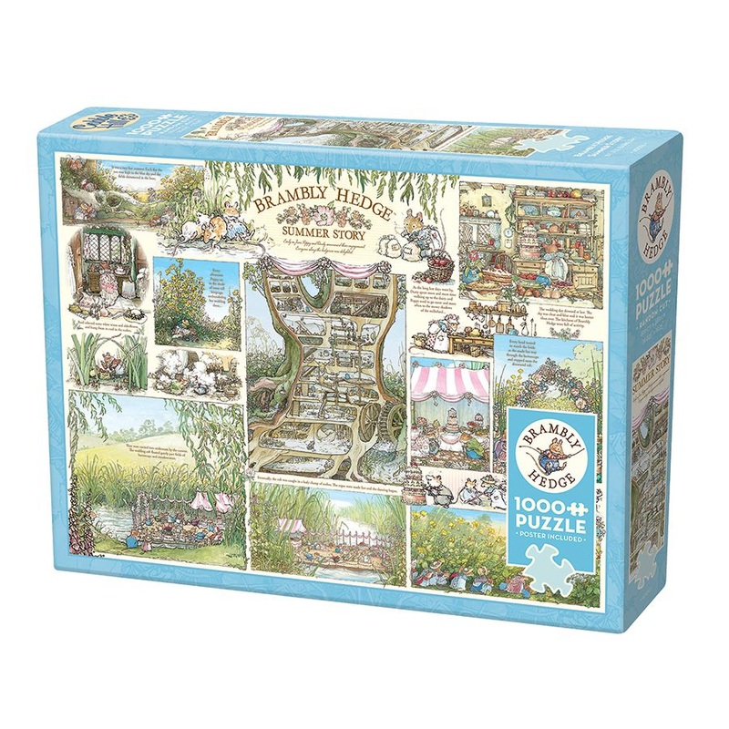 COBBLE HIL 1000 PC BRAMBLY HEDGE SUMMER STORY
