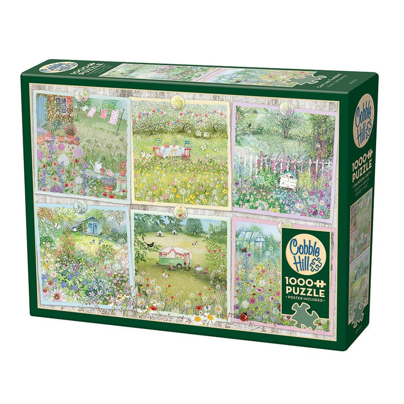 COBBLE HIL 1000 PC COTTAGE GARDENS