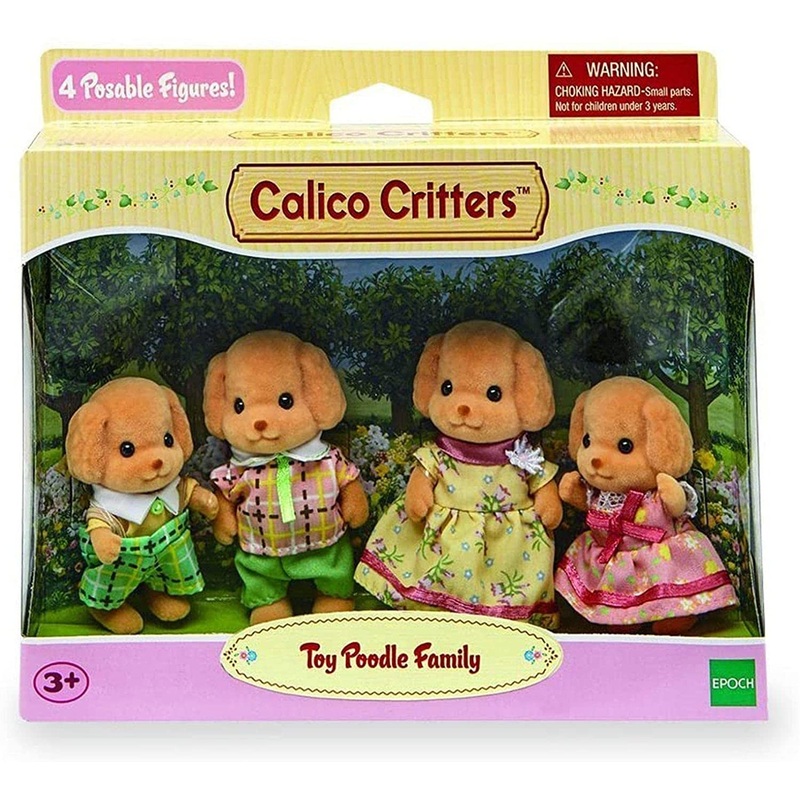 CALICO FAMILY TOY POODLE