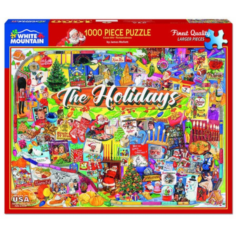 WHITE MOUNTAIN 1000 PC THE HOLIDAYS