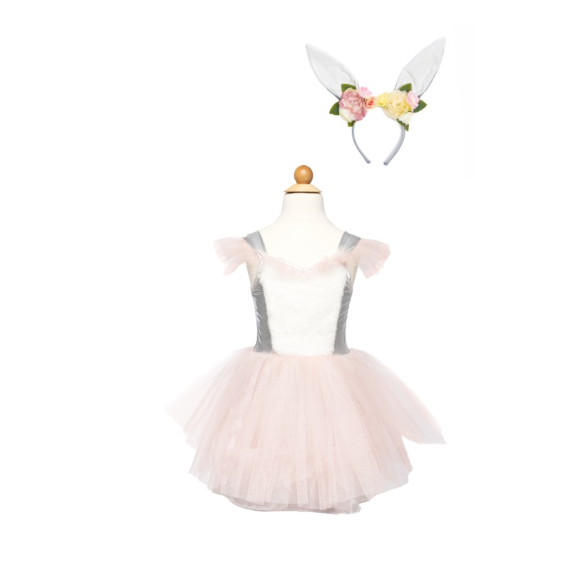 WOODLAND BUNNY DRESS & HEADBAND
