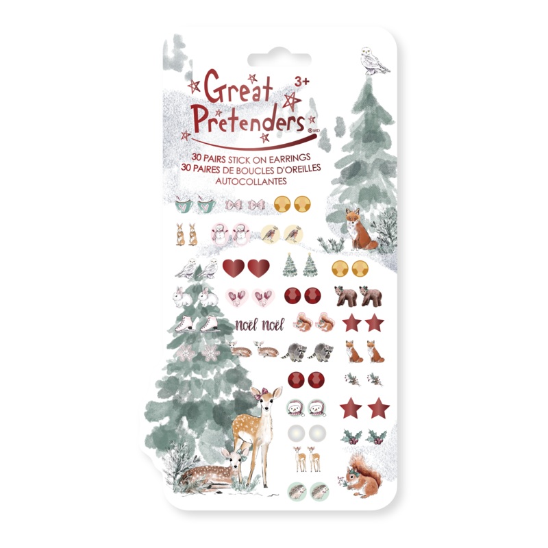 WOODLAND STICKER EARRINGS