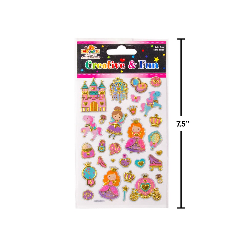 WOODY'S STICKERS PRINCESS