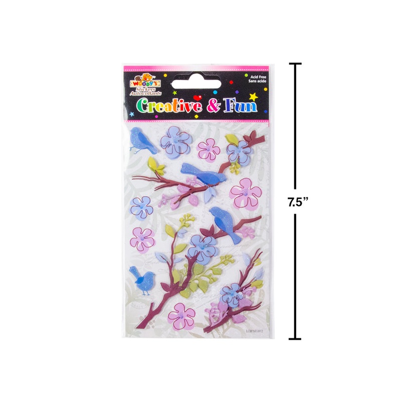 WOODY'S STICKERS SAKURA FLORA