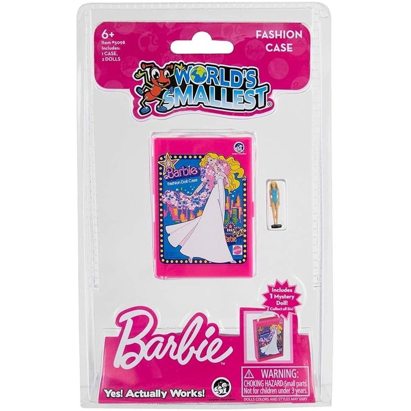 WORLD'S SMALLEST BARBIE FASHION CASE