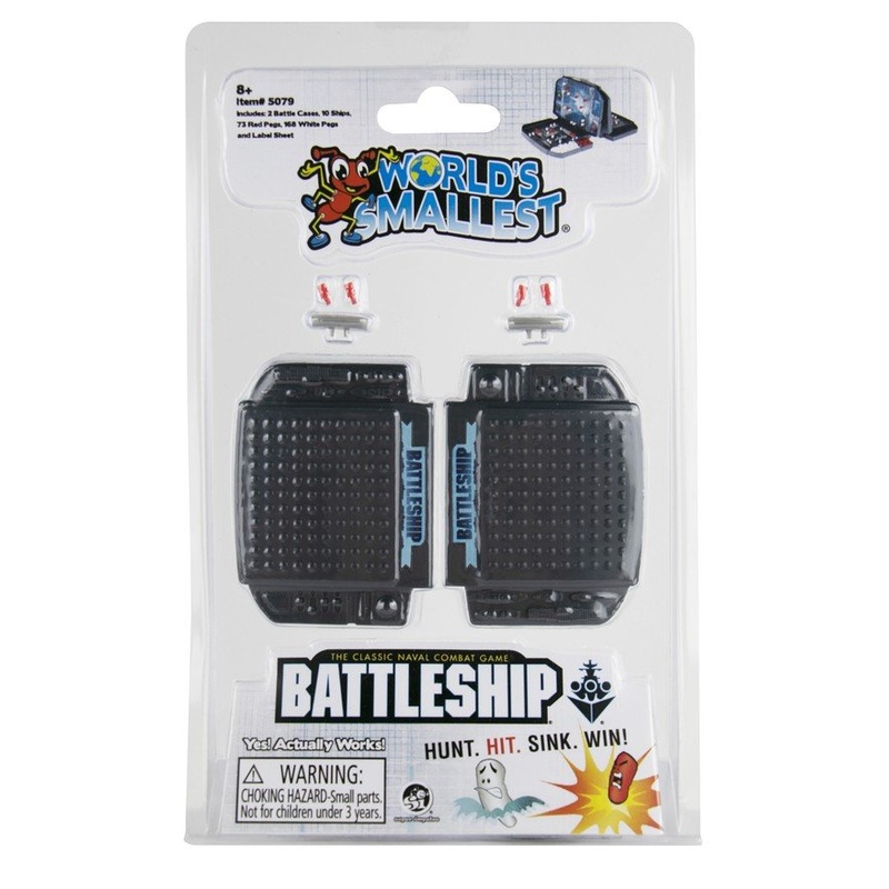 WORLD'S SMALLEST BATTLESHIP