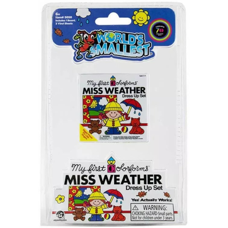 WORLD'S SMALLEST COLORFORMS-CLASSIC/MISS WEATHER