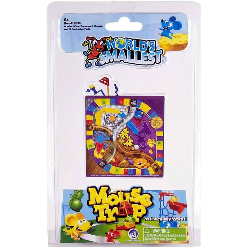 WORLD'S SMALLEST MOUSETRAP