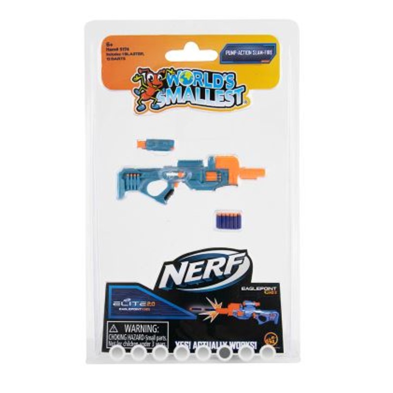 WORLD'S SMALLEST NERF BLASTERS