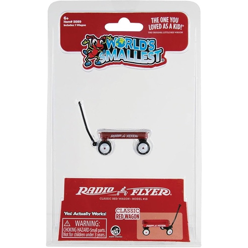 WORLD'S SMALLEST RADIO FLYER RED WAGON