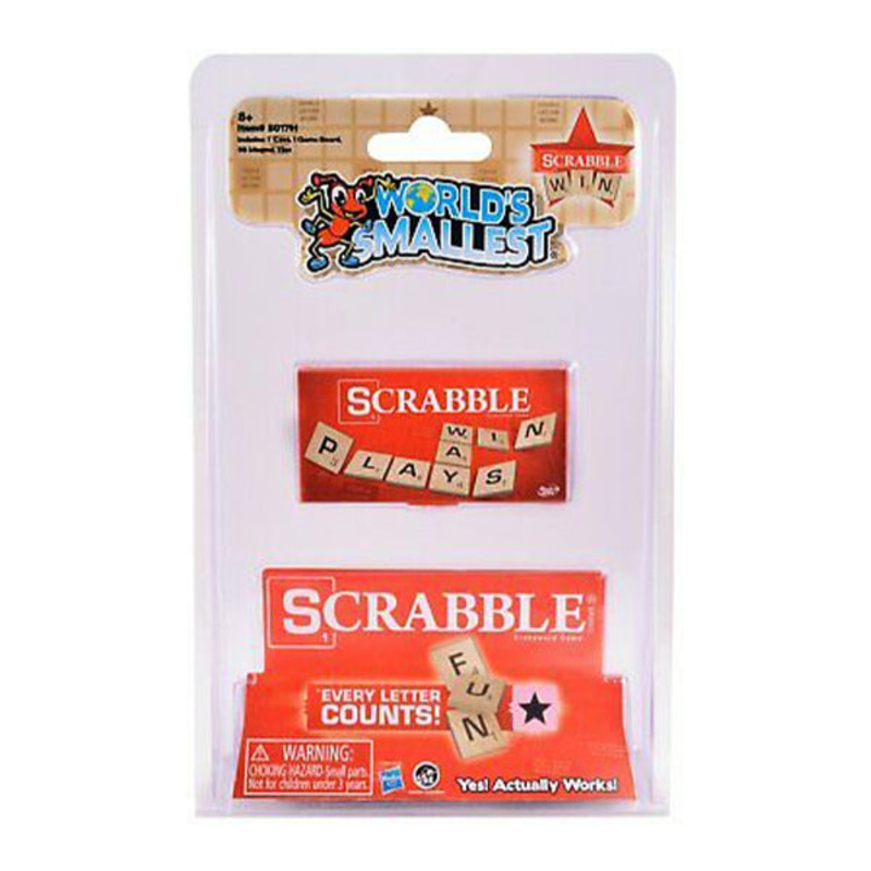 WORLD'S SMALLEST SCRABBLE