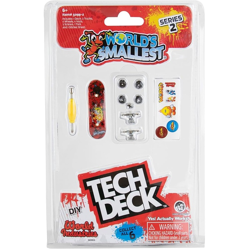 WORLD'S SMALLEST TECH DECK