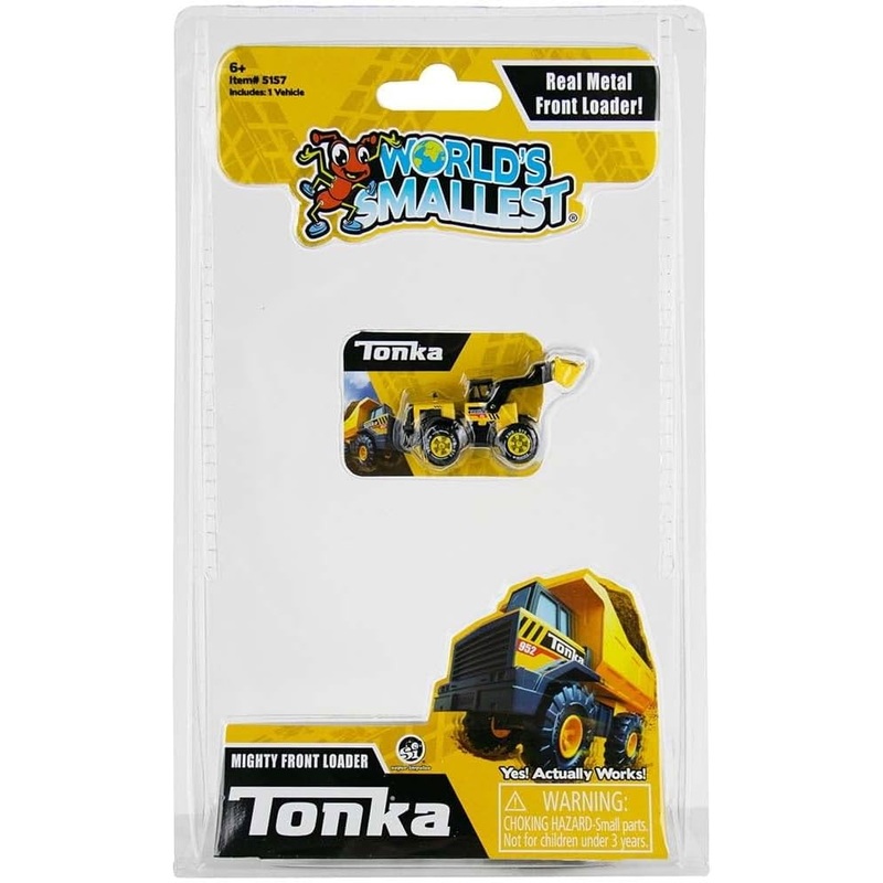 WORLD'S SMALLEST TONKA FRONT LOADER