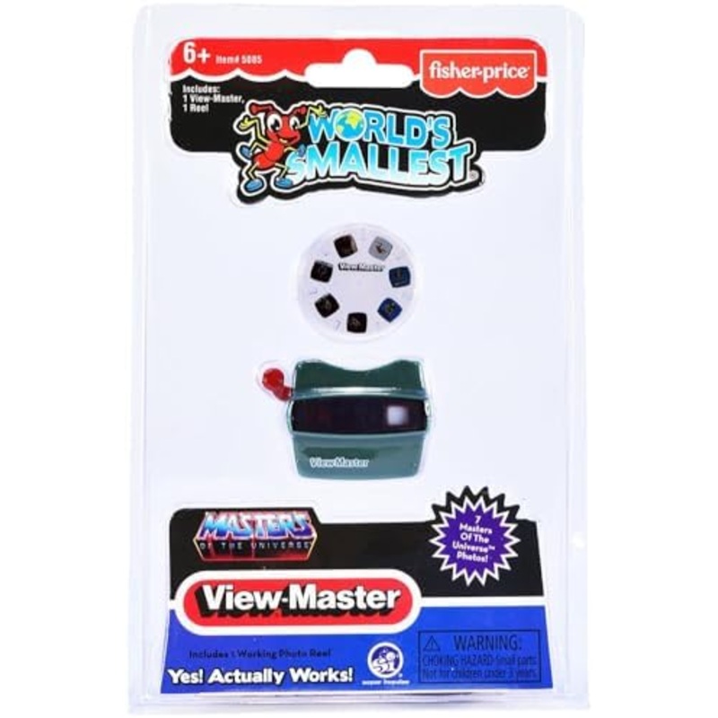 WORLD'S SMALLEST VIEWMASTER-MASTERS OF THE UNIVERSE