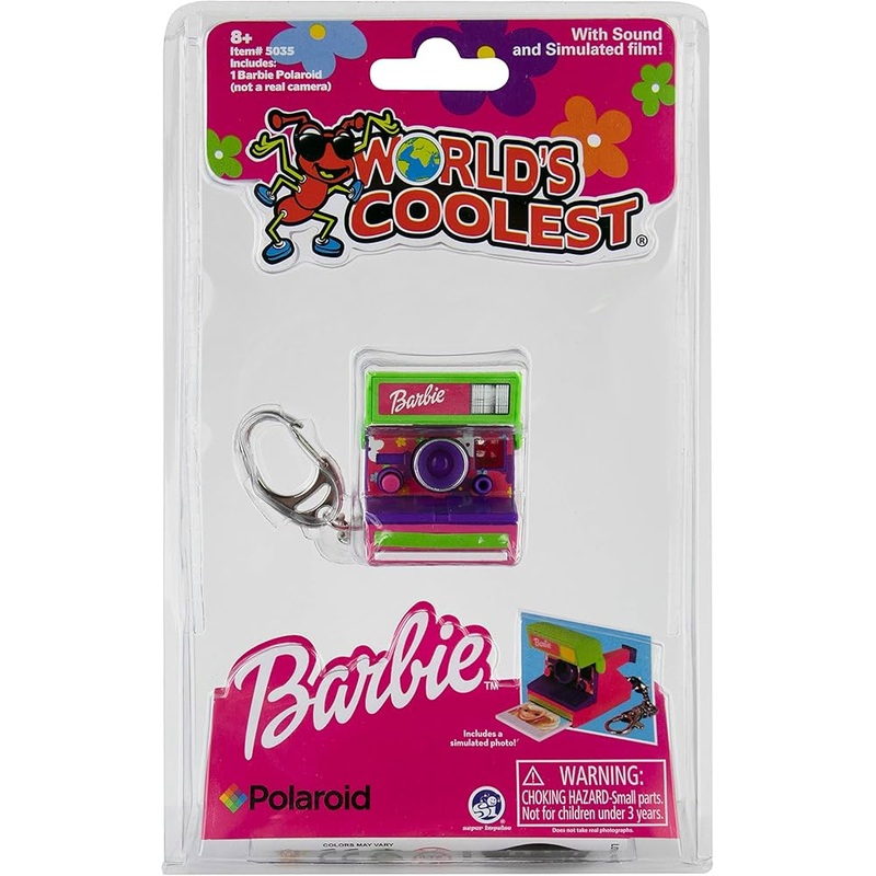 WORLD'S SMALLEST WORLD'S COOLEST POLAROID-BARBIE