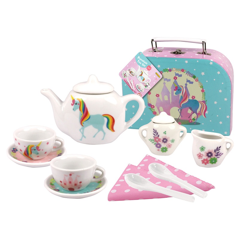 UNICORN PORCELAIN TEA SET
