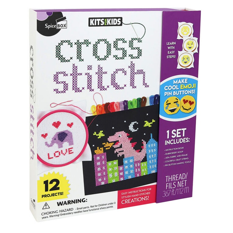 SPICEBOX- CROSS STITCH