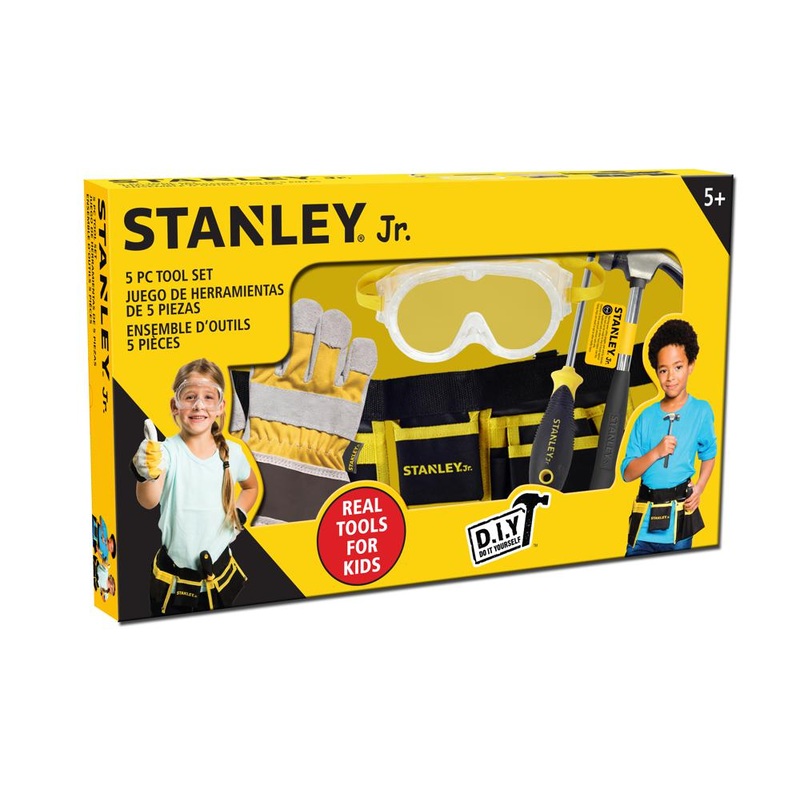 STANLEY JR- DELUXE TOOL SET-5 PC