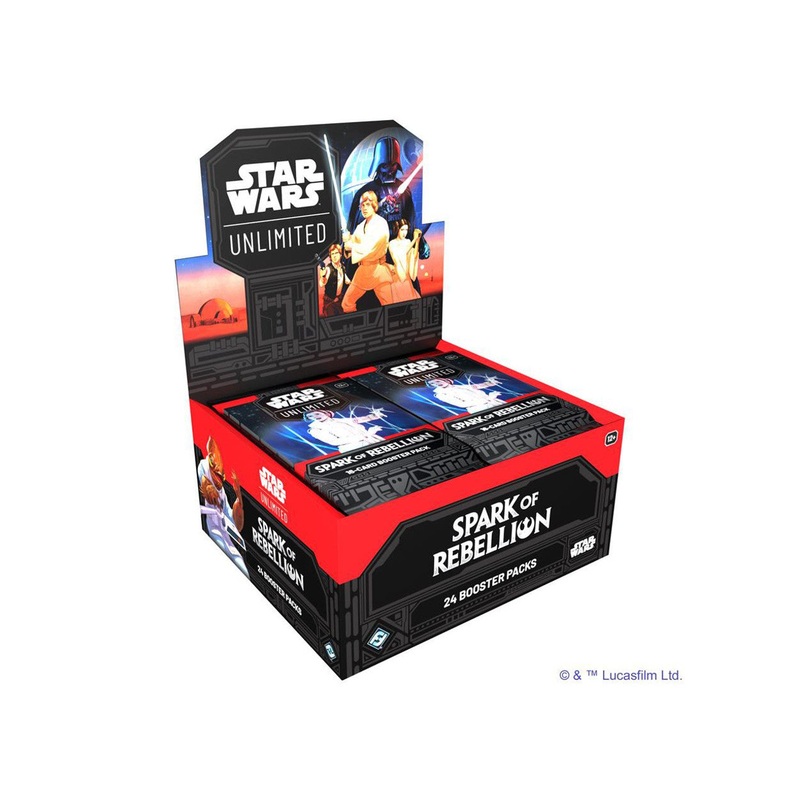 STAR WARS UNLIMITED SPARK OF REBELLION DRAFT BOOSTER