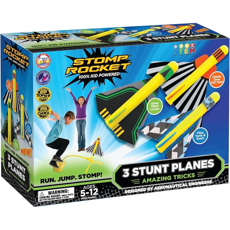 STOMP ROCKET STUNT PLANES