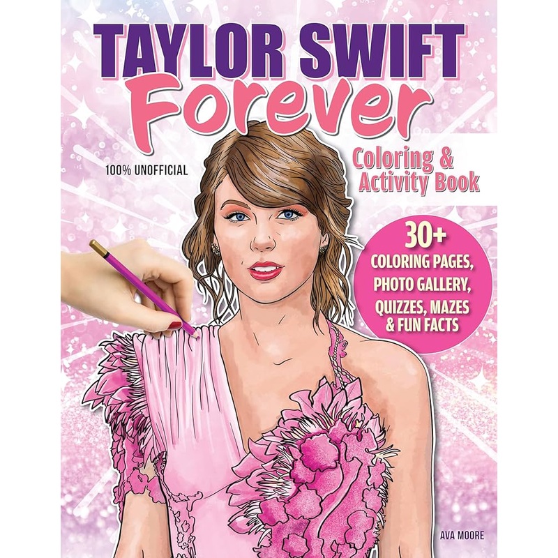 TAYLOR SWIFT FOREVER-COLORING BOOK