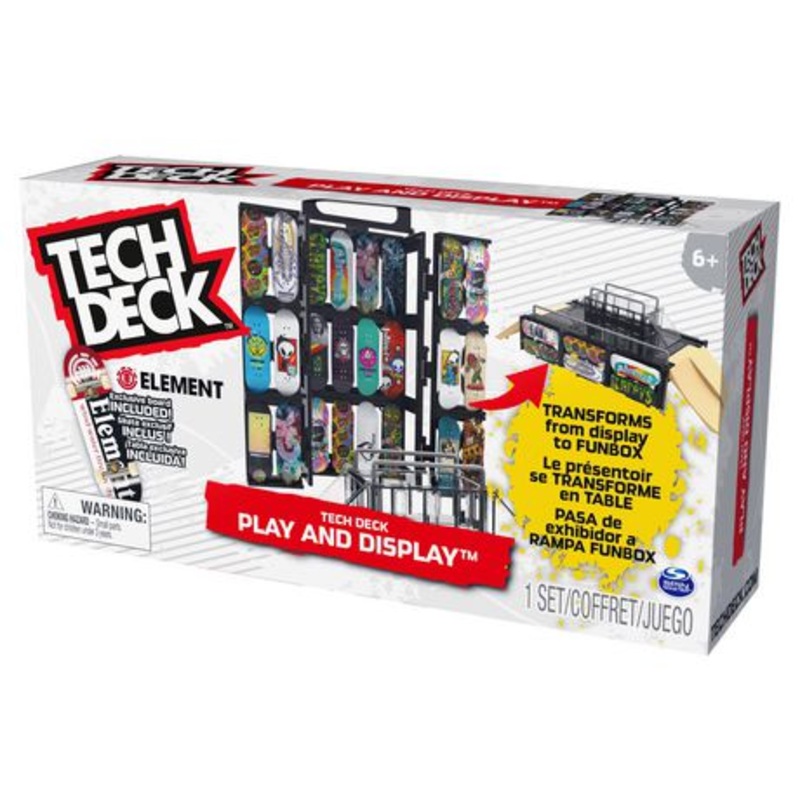 TECH DECK RAMP & DISPLAY