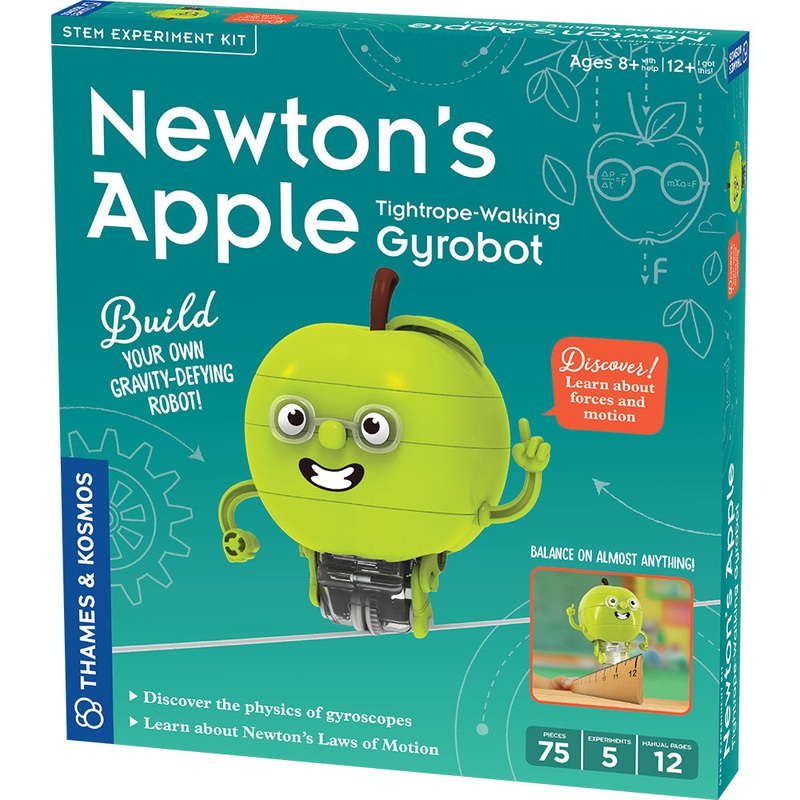 THAMES & K NEWTON'S APPLE TIGHTROPE WALKING GYROBOT