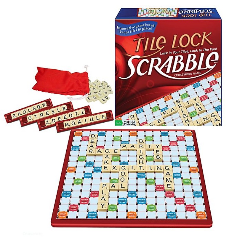 SCRABBLE TILE LOCK