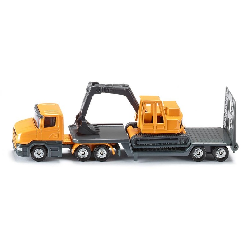SIKU LOW LOADER WITH EXCAVATOR