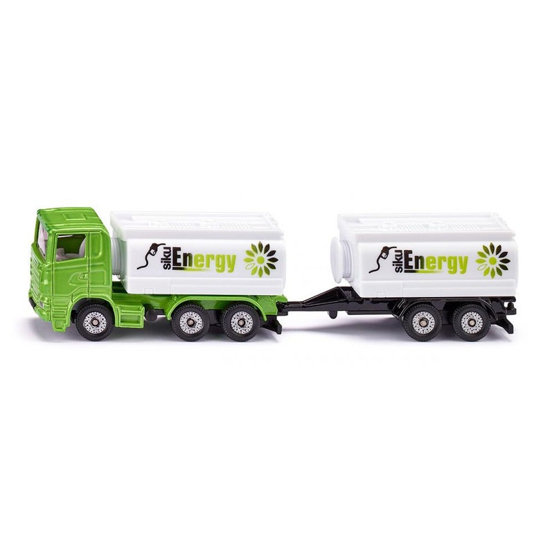 SIKU TRUCK WITH TANK SUPERSTRUCTURE AND TRAILER