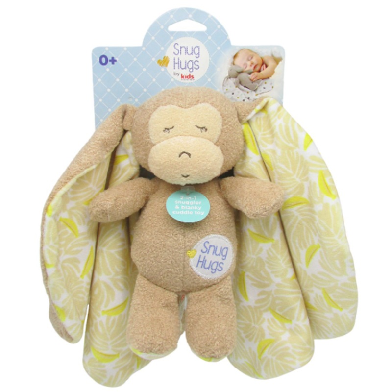 SNUG HUGS - MONKEY BLANKY