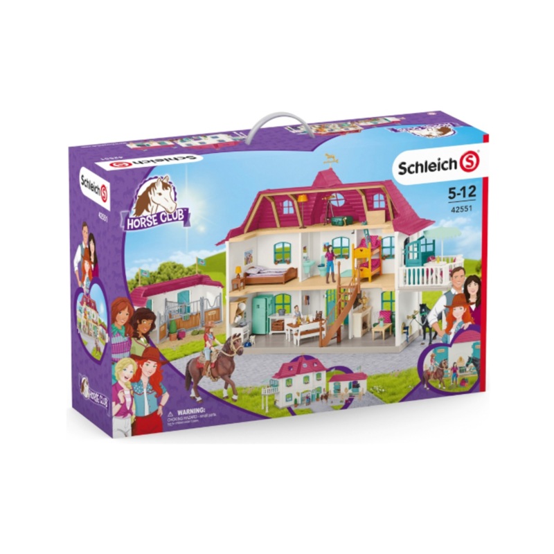 SCHLEICH HORSE CLUB- COUNTRY HOUSE & STABLE