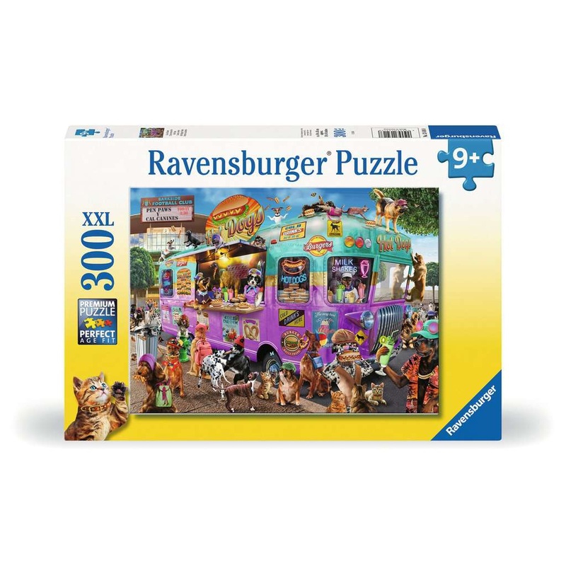 RAVENSBURG 300 PC HOT DIGGITY DOGS