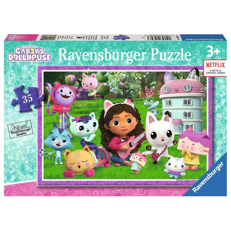 RAVENSBURG 35 PC GABBY'S DOLLHOUSE