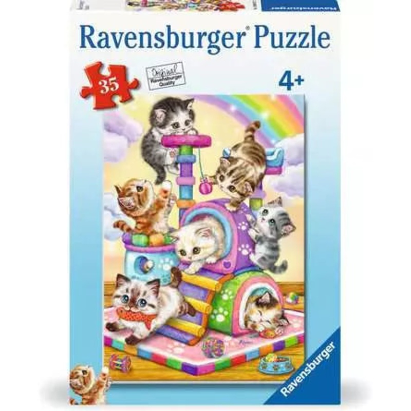 RAVENSBURG 35 PC PLAYFUL PURR BABIES