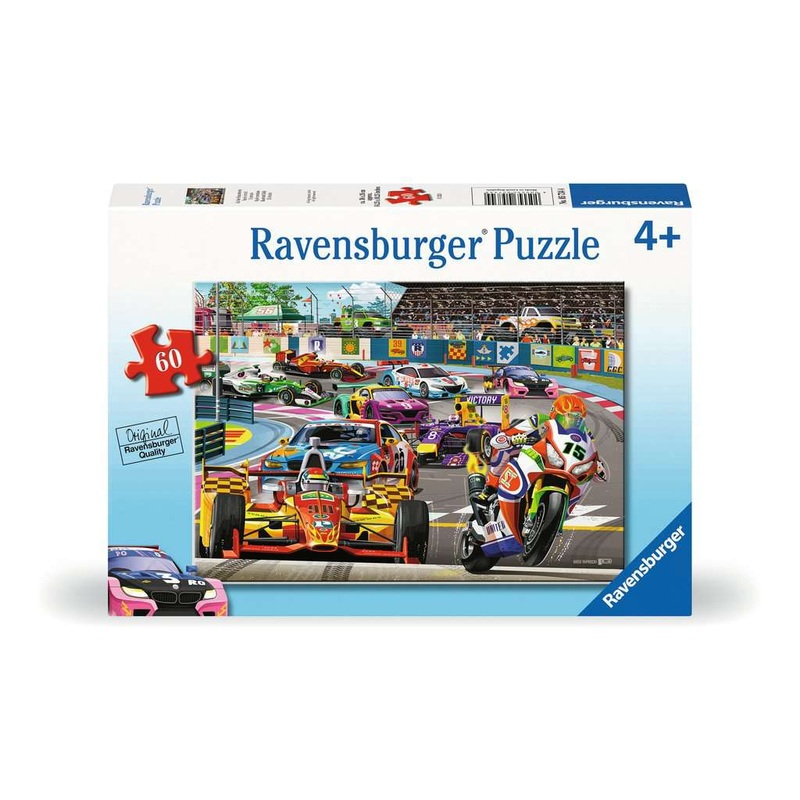 RAVENSBURG 60 PC RACETRACK RALLY