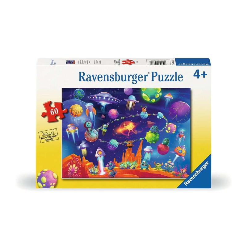 RAVENSBURG 60 PC SPACE ALIENS